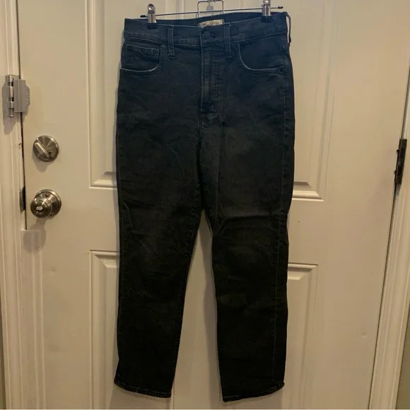Madewell The Perfect Vintage Crop Jean Cropped Ankle Jeans Lunar Wash 27 $128.00 - Picture 1 of 12